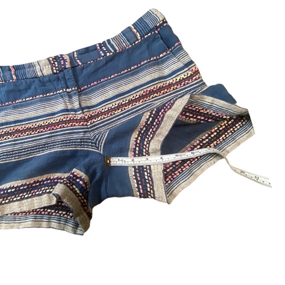 Fleur Bleue Serape Jacquard Textured Short 10 - Picture 11 of 11